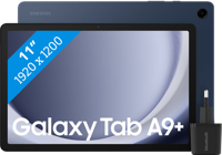 Samsung Galaxy Tab A9 Plus 11 inch 64GB Wifi Blauw + BlueBuilt Oplader