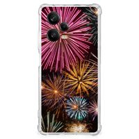 Xiaomi Redmi Note 12 Pro Plus Anti Shock Bumper Case Vuurwerk - thumbnail