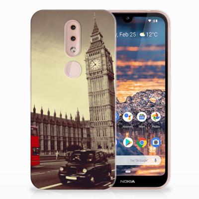Nokia 4.2 | Silliconen Back Cover | Londen