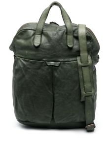 Officine Creative sac cabas Helmet 041 en cuir - Vert