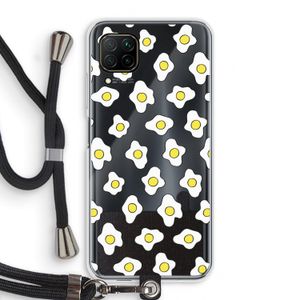 Spiegeleitjes: Huawei P40 Lite Transparant Hoesje met koord
