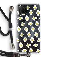 Spiegeleitjes: Huawei P40 Lite Transparant Hoesje met koord