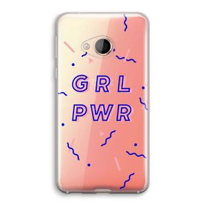 GRL PWR: HTC U Play Transparant Hoesje