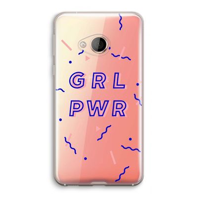 GRL PWR: HTC U Play Transparant Hoesje