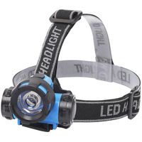 LED Hoofdlamp - Aigi Crunli - Waterdicht - 50 Meter - Kantelbaar - 1 LED - 0.8W - Blauw Vervangt 7W - thumbnail