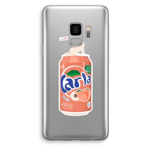 S(peach)less: Samsung Galaxy S9 Transparant Hoesje