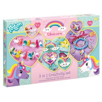 Totum 3-in-1 knutselset Unicorn