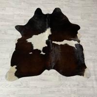 Koeienhuid bruin zwart wit 165x150cm S