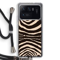 Arizona Zebra: Xiaomi Mi 11 Ultra Transparant Hoesje met koord Arizona Zebra: Xiaomi Mi 11 Ultra Transparant Hoesje met koord
