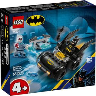 LEGO dc 76301 baan en baobile vs. mr. freeze