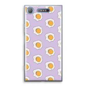 Bacon to my eggs #1: Sony Xperia XZ1 Transparant Hoesje