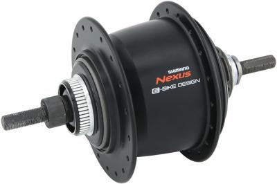 SHIMANO versnellingsnaaf onderdelenset "nexus di2 inter-5 sgc70505d". shim.igh nexus 5sp 36h cl fw disc di2 bl.