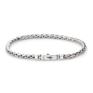Rebel and Rose RR-BR017-S Armband Athena zilver XL 23 cm