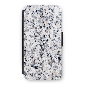 Gespikkelde marmer: iPhone 12 Flip Hoesje