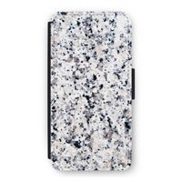 Gespikkelde marmer: iPhone 12 Flip Hoesje