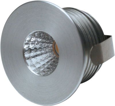 Serre LED Inbouwspot 3W 3000K aluminium 148-126 Tronix