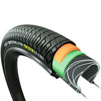 Cst brooklyn pro (2mm anti-lek) zwart met reflectie 28x2.00, etrto 50-622