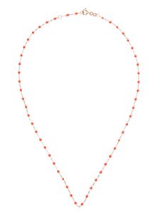 Gigi Clozeau collier en or rose 18ct orné de corail