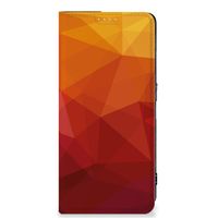 Stand Case voor OPPO Reno8 Pro Polygon Red