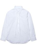 Comme Des Garçons Shirt chemise à détails de franges - Blanc - thumbnail