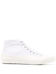 A.P.C. baskets montantes Iggy en toile - Blanc