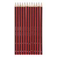 Bruynzeel hb grafietpotlood zwart/rood