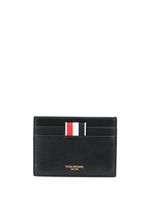 Thom Browne porte-cartes à logo embossé - Noir