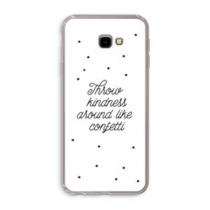 Confetti: Samsung Galaxy J4 Plus Transparant Hoesje