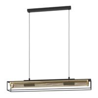 Eglo Landelijke hanglampNohales zwart met goud - 43788