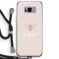 Be(e) kind: Samsung Galaxy S8 Plus Transparant Hoesje met koord Be(e) kind: Samsung Galaxy S8 Plus Transparant Hoesje met koord