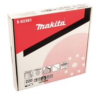 Makita E-02381 slijp-& schuurbenodigdheid voor rotatiegereedschap Schuurschijf - thumbnail