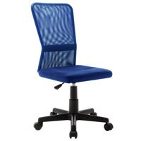 Kantoorstoel 44x52x100 cm mesh stof blauw Kantoorstoel 44x52x100 cm mesh stof blauw