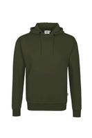 Hakro 560 Hooded sweatshirt organic cotton GOTS - Olive - XS - thumbnail