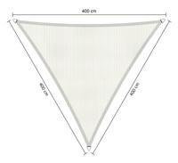 Driehoek 4,00x4,00x4,00 m Arctic White - Shadow comfort