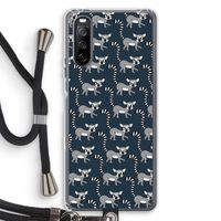 Makis: Sony Sony Xperia 10 III Transparant Hoesje met koord