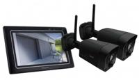 Chacon Draadloze bewakingsset met display + 2 Wifi outdoor camera`s - 7900025 Chacon Draadloze bewakingsset met display + 2 Wifi outdoor camera`s - 7900025
