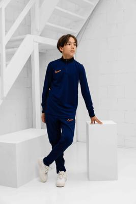 Nike Academy Trainingspak Junior Donkerblauw - Maat 152 - Kleur: DonkerblauwOranje | Soccerfanshop