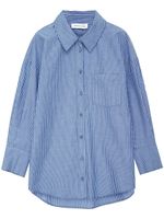 ANINE BING chemise Mika à rayures - Bleu - thumbnail