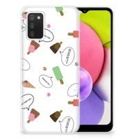 Samsung Galaxy A03S | Siliconen Case | IJsjes