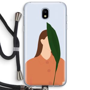 Leaf: Samsung Galaxy J5 (2017) Transparant Hoesje met koord