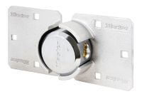 Masterlock Overvalslot, 73mm, chroom - 736EURD 736EURD - thumbnail