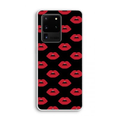 Lips: Samsung Galaxy S20 Ultra Transparant Hoesje