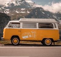 Camper sticker caravan life
