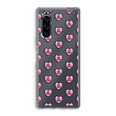 GIRL POWER: Sony Xperia 5 Transparant Hoesje
