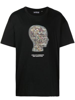 Mostly Heard Rarely Seen t-shirt en coton à imprimé graphique - Noir