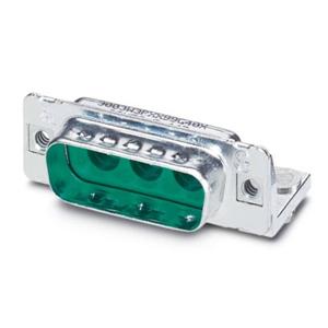 Phoenix Contact VS-15-ST-DSUB-3P-LH 1655331 D-sub male connector 180 ° Aantal polen: 3 Solderen 10 stuk(s)