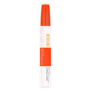 Maybelline SuperStay 24H - 483 Non-Stop Orange - Oranje - Langhoudende Lippenstift