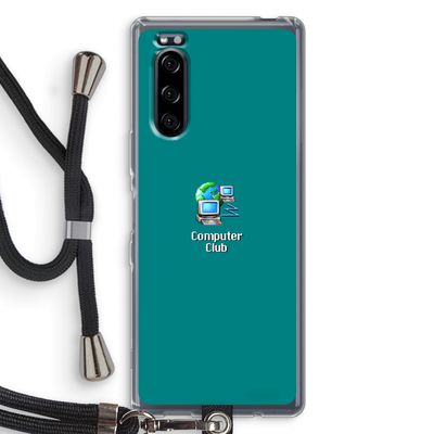 Win98: Sony Xperia 5 Transparant Hoesje met koord