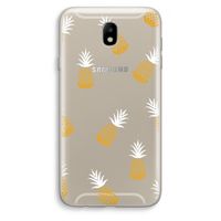 Ananasjes: Samsung Galaxy J7 (2017) Transparant Hoesje