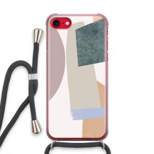 Lindo: iPhone SE 2020 Transparant Hoesje met koord